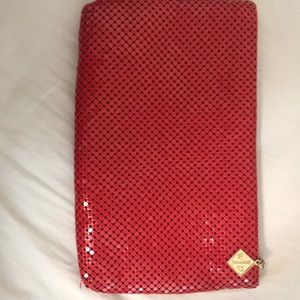 Vibrant red clutch